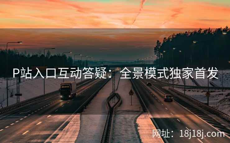 P站入口互动答疑：全景模式独家首发