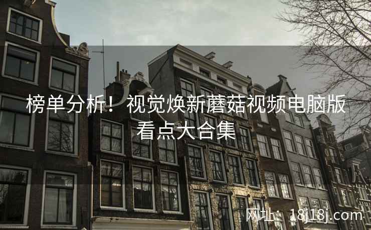 榜单分析！视觉焕新蘑菇视频电脑版看点大合集