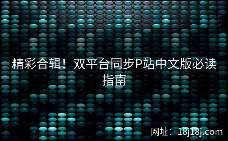 精彩合辑！双平台同步P站中文版必读指南